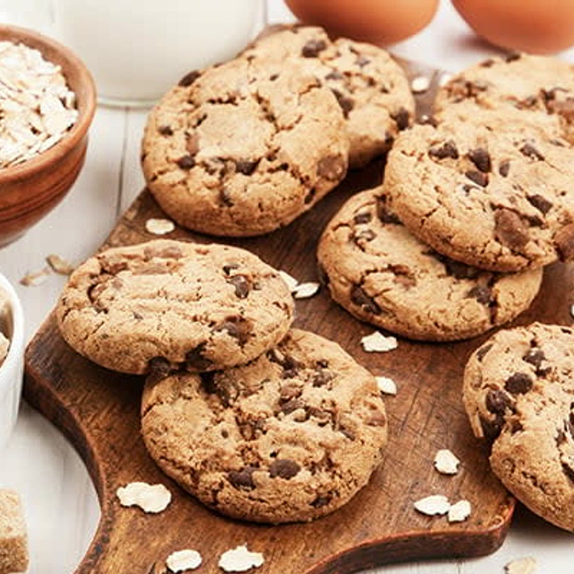 Cookies sans farine aux flocons d'avoine
