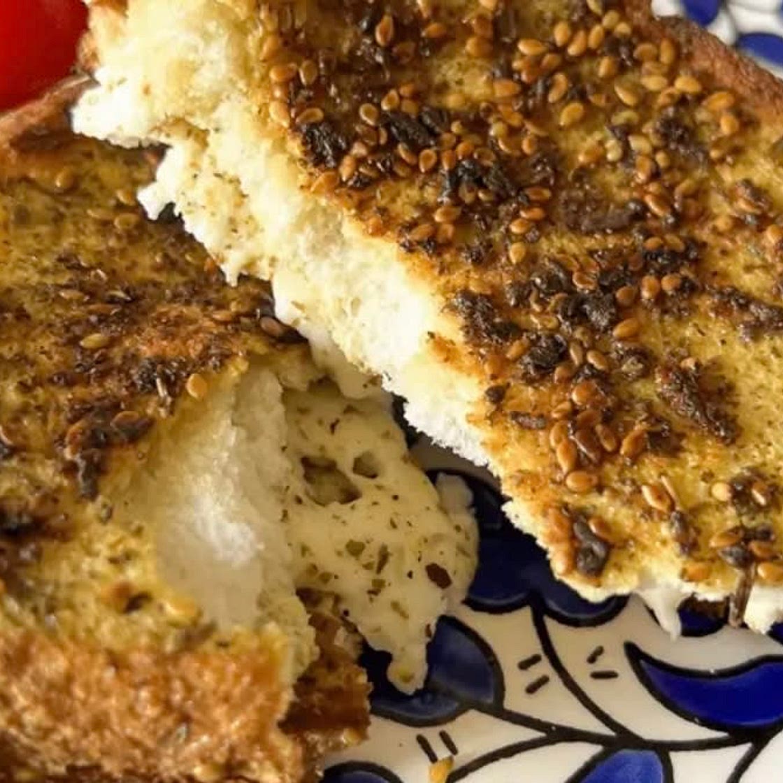 Za'atar stuffed french toast