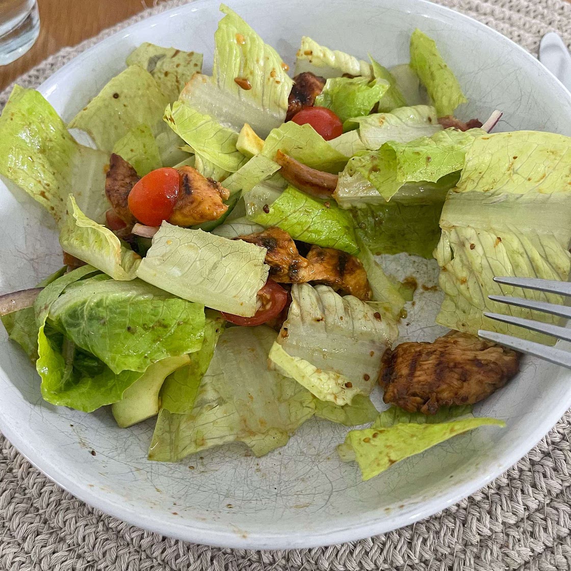 Honey Mustard Chicken Salad With Bacon & Avocado