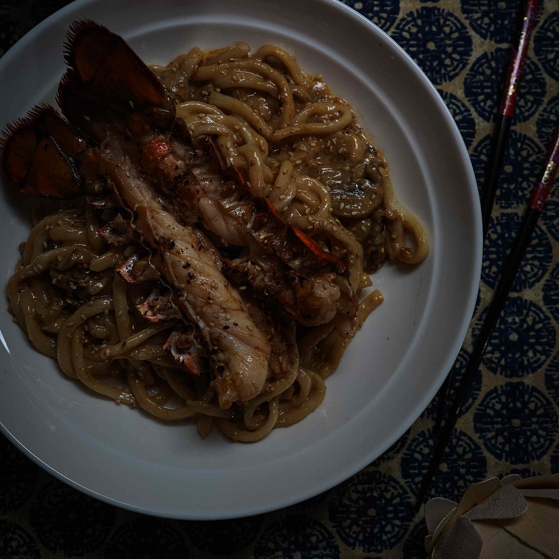 Lobster & Creamy Miso Udon
