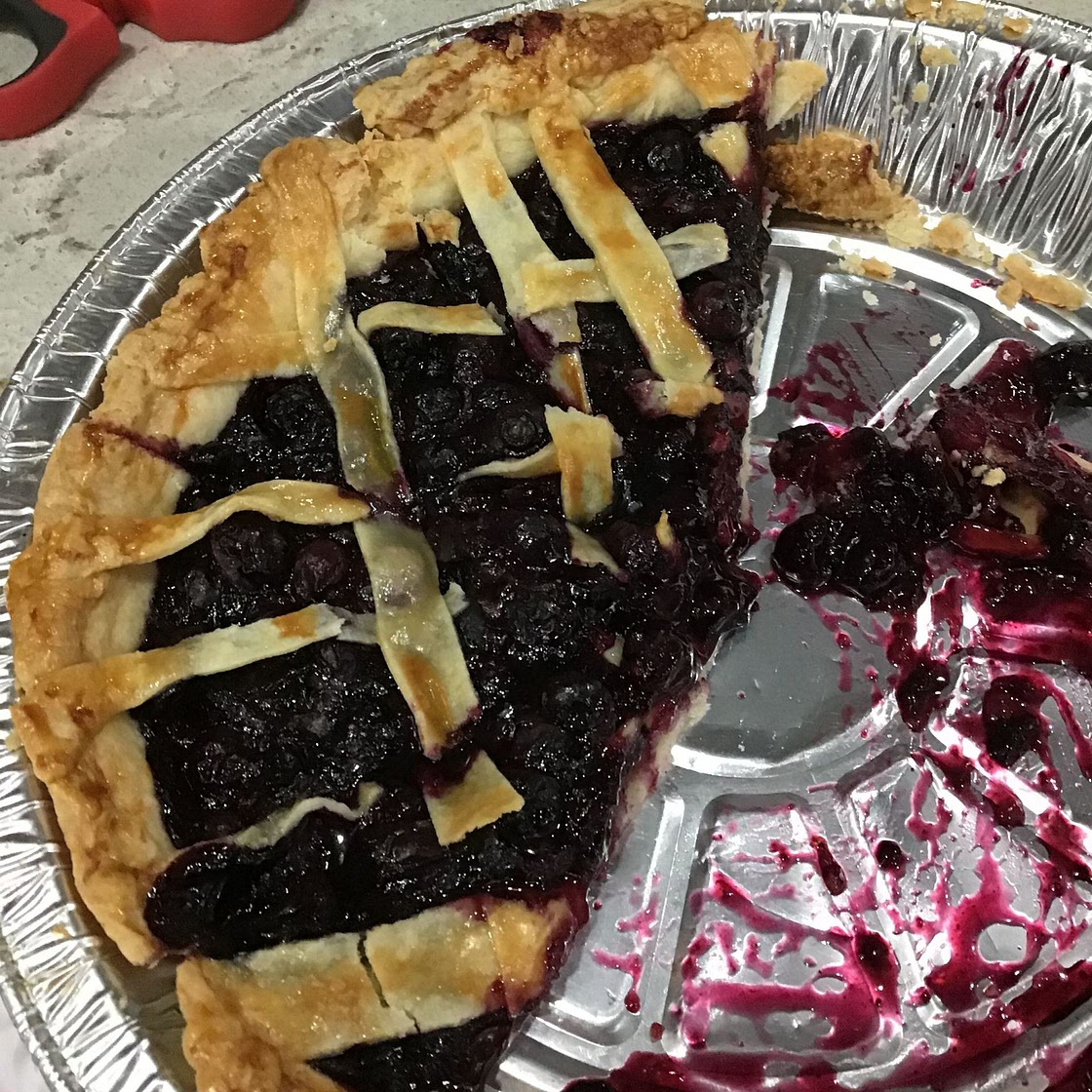 Blueberry Pie 🫐🥧✨