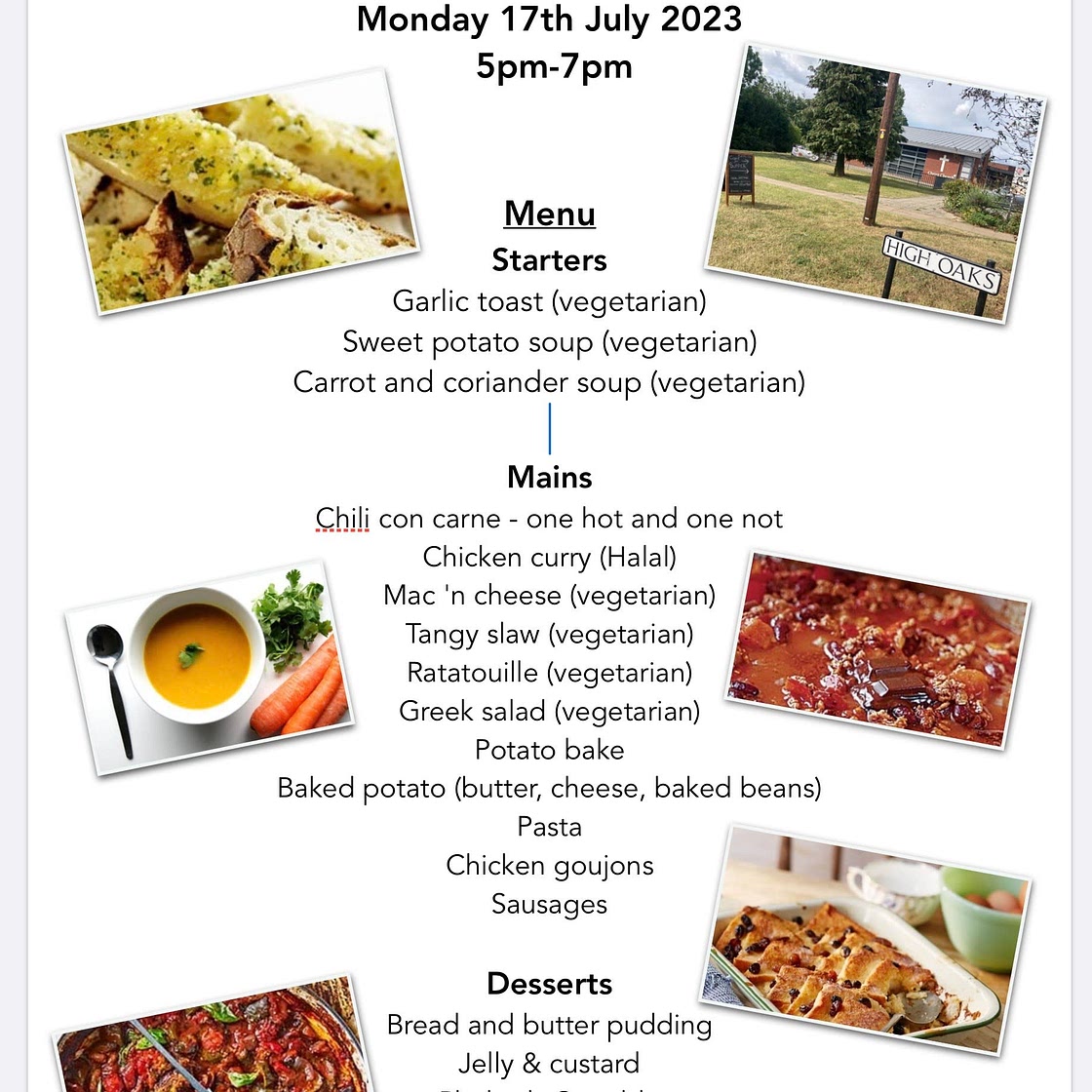 Carrot and coriander soup MS