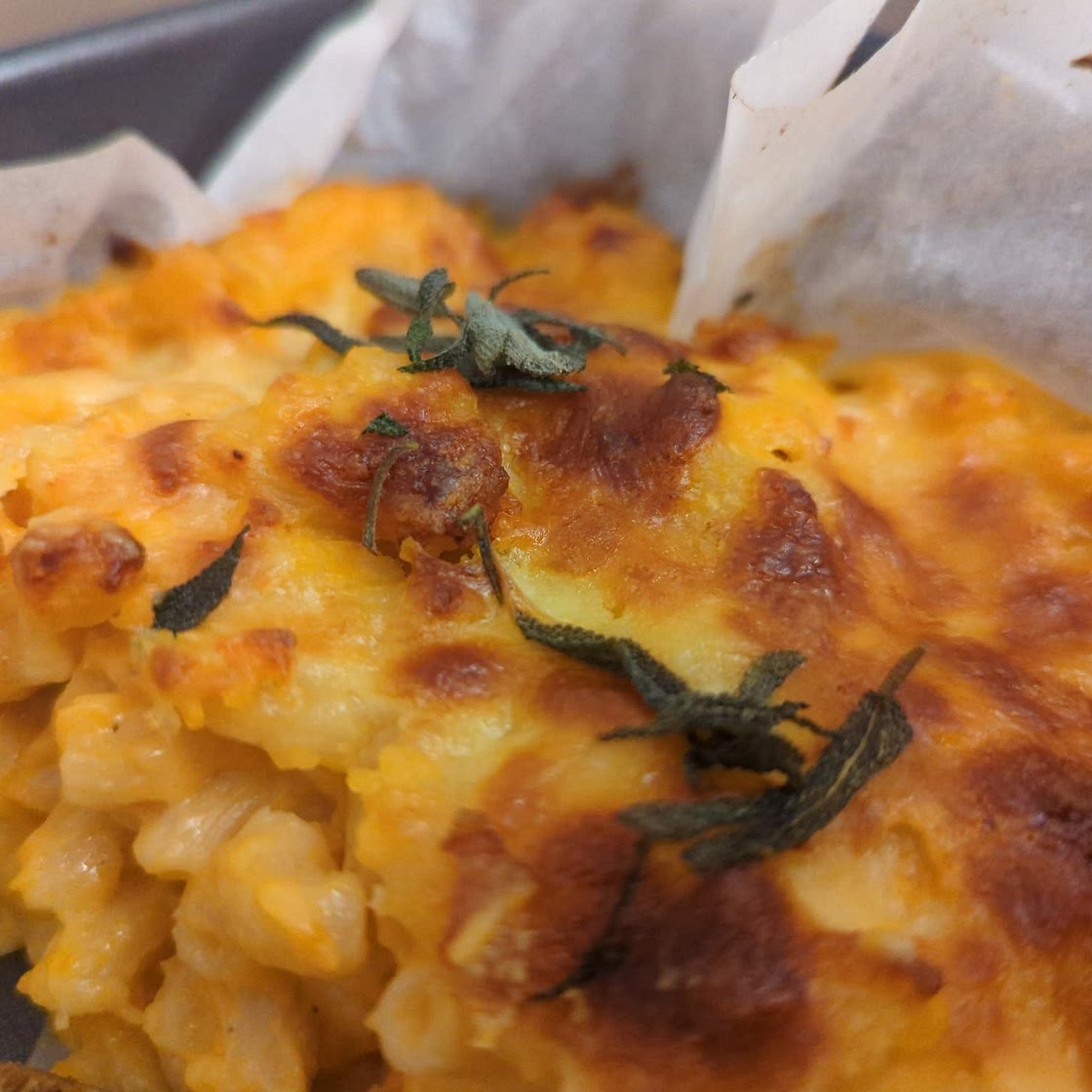 Sweet Potato Macaroni Cheese