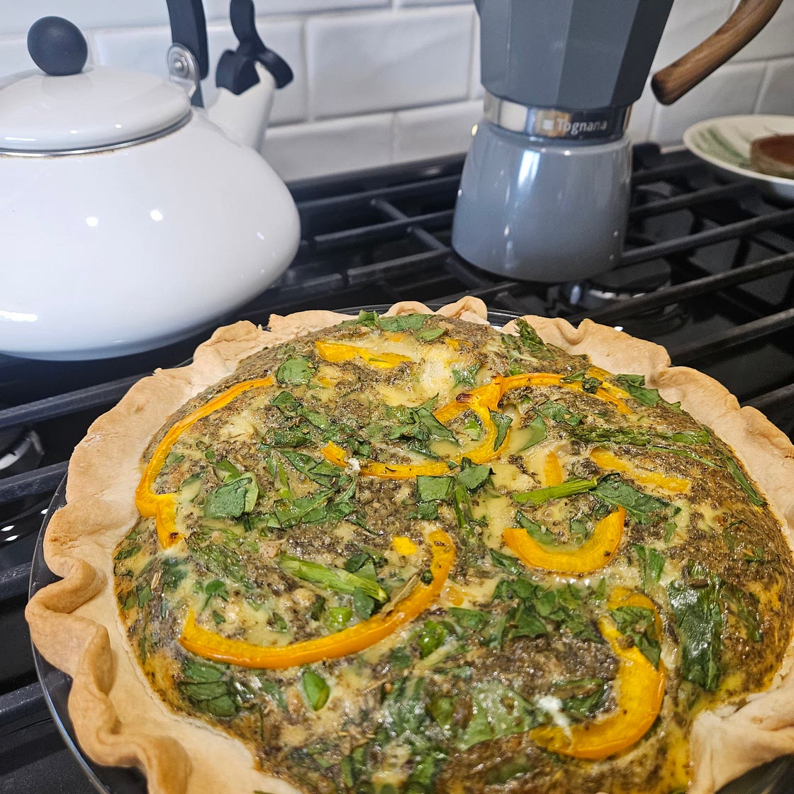 Aunt Caren's Quiche
