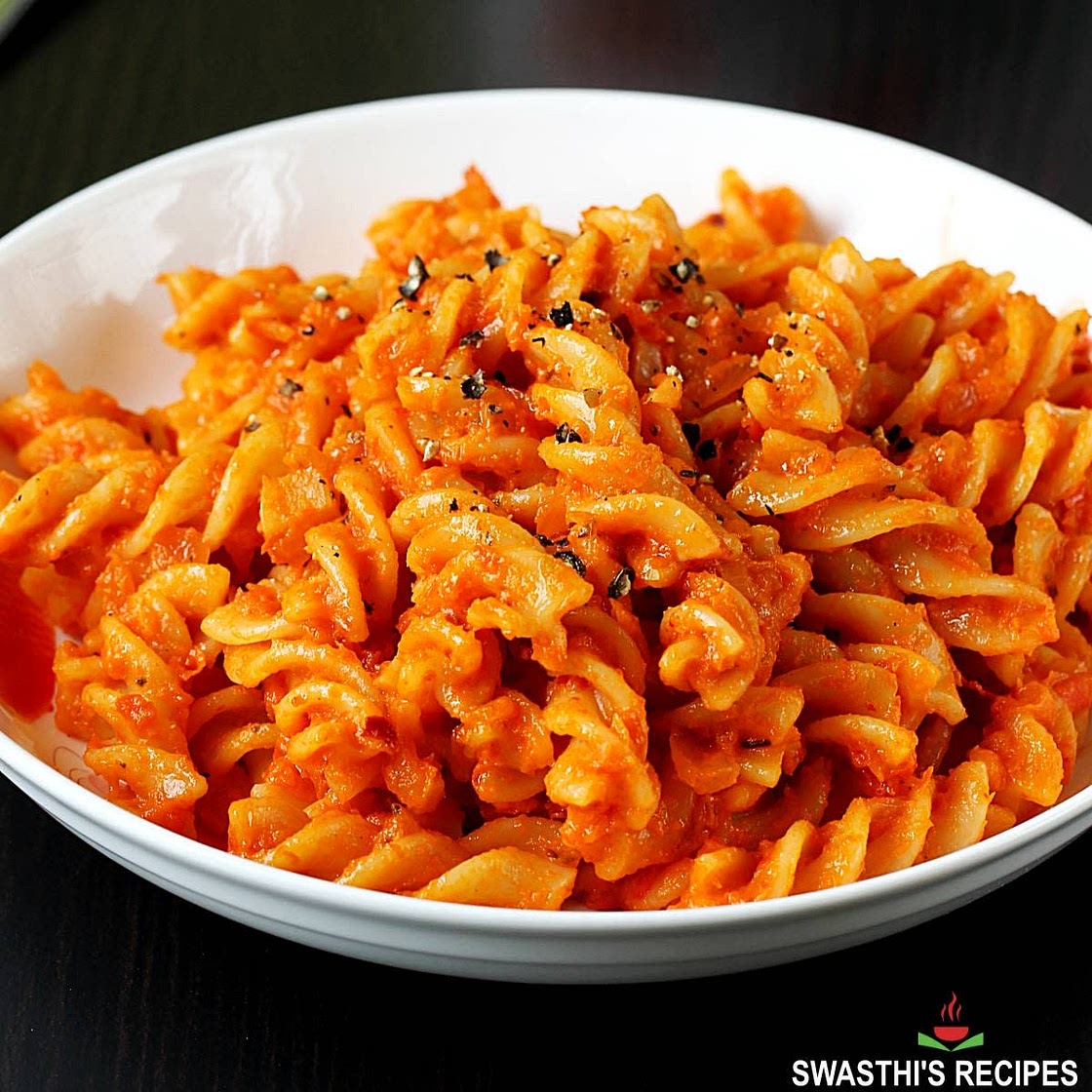 Red spicy pasta