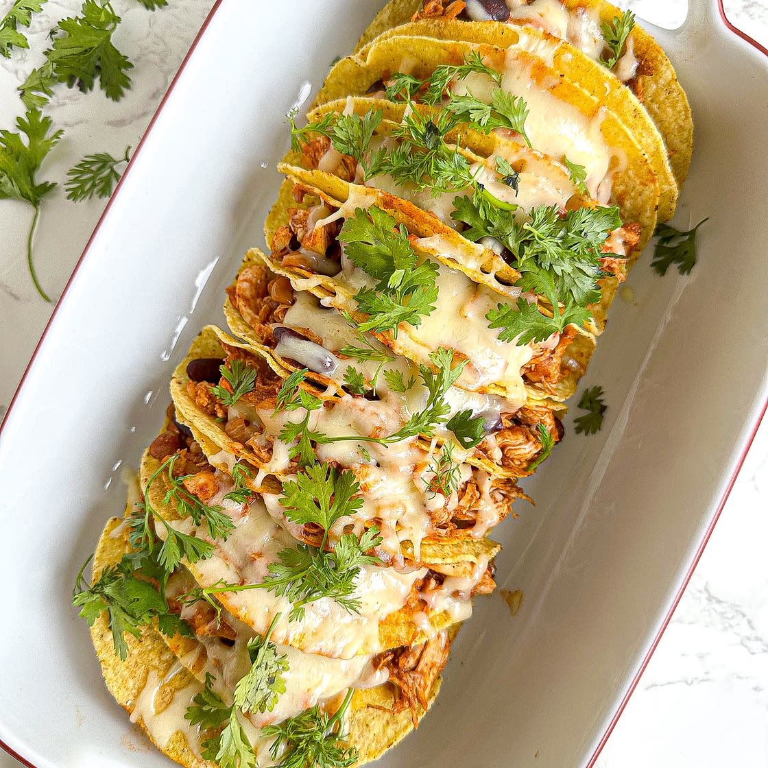 Baked Chicken Tacos