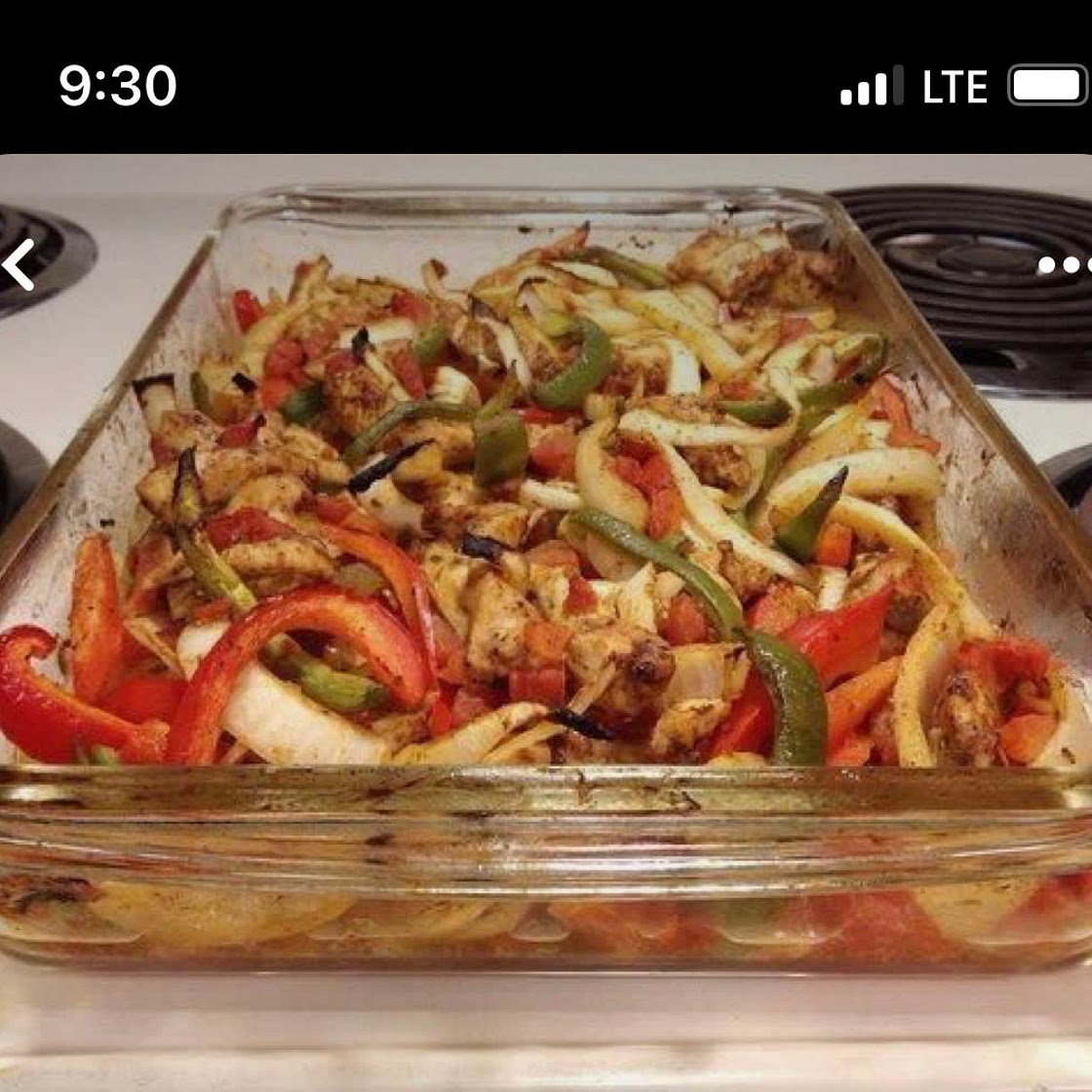 Oven Baked Fajitas 