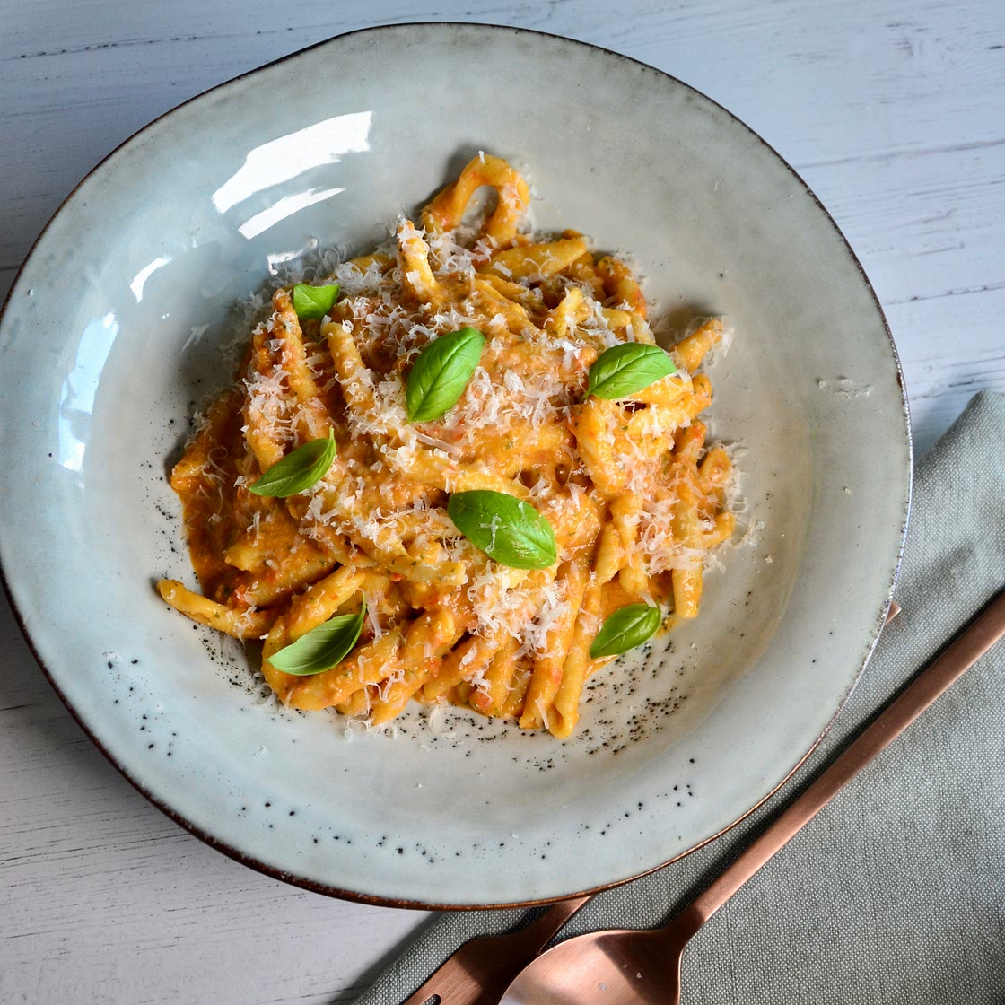 Fusilli alla trapanese
