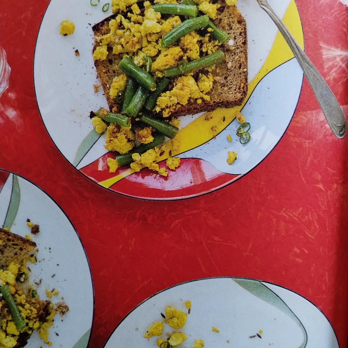 p75 Tofu Green Bean Breakfast Scramble