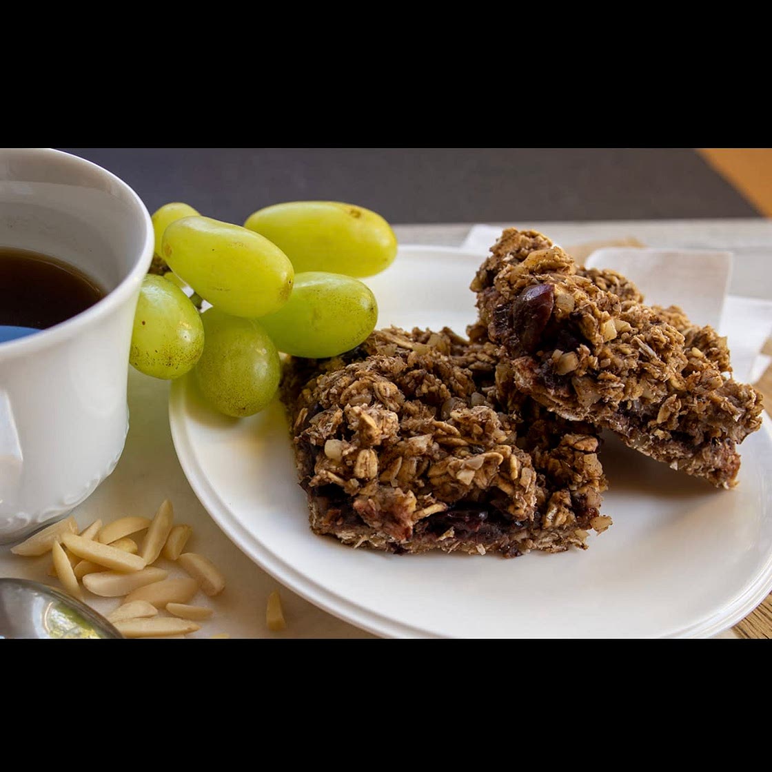 Strawberry Oat Squares