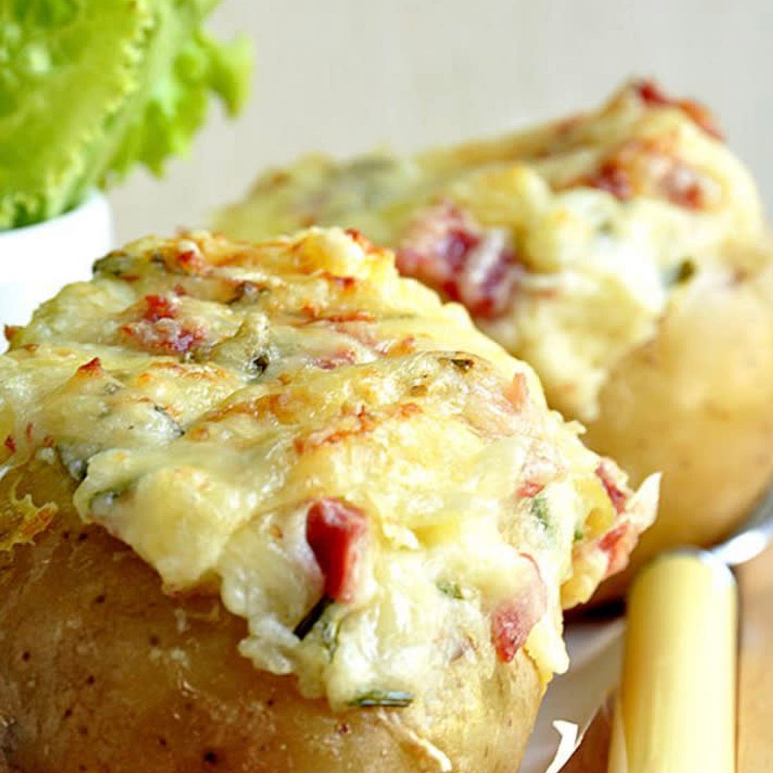 Pommes de terre au four gratinées au comté - recette facile - la