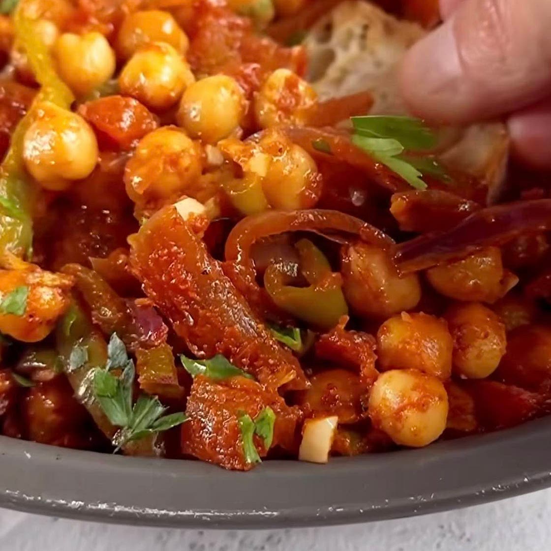 Garbanzos turcos horneados