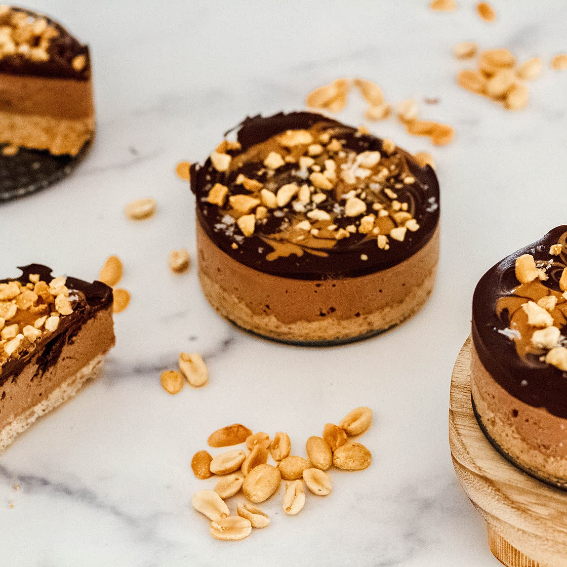 Vegan Protein Cookie Crumble Ice Cream Cake