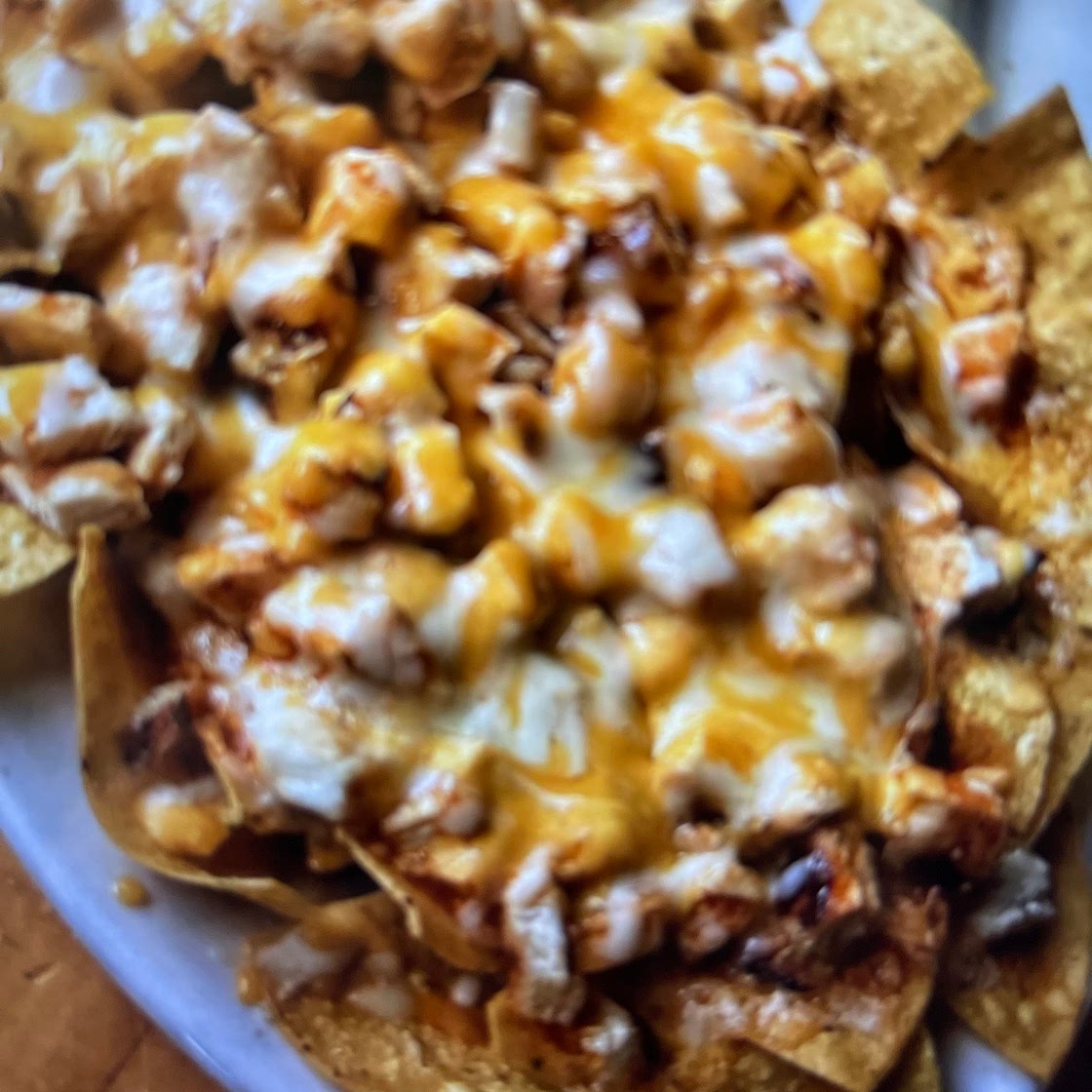 Crockpot Chicken Nachos