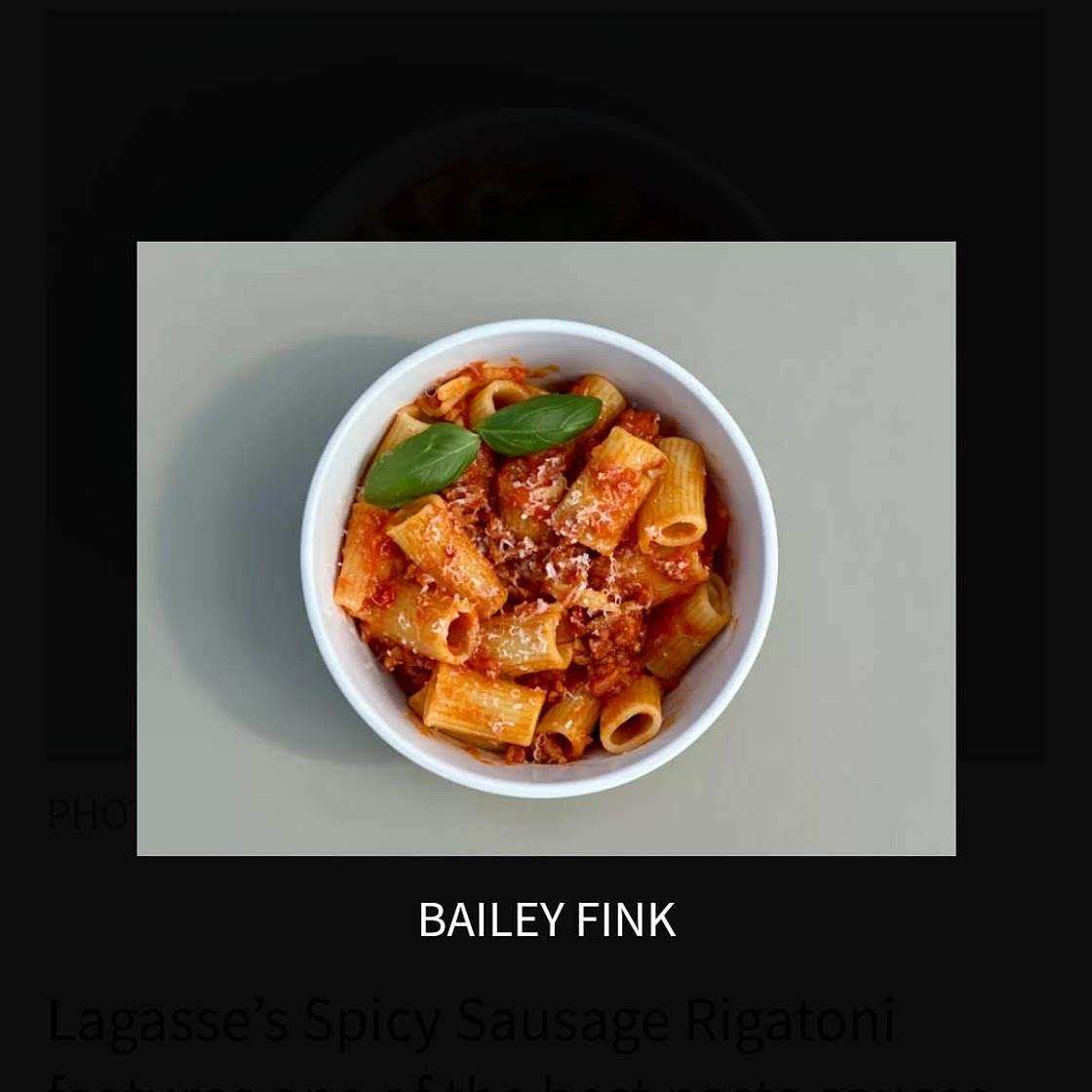 Emeril Lagasses Spiciy Sausage rigatoni