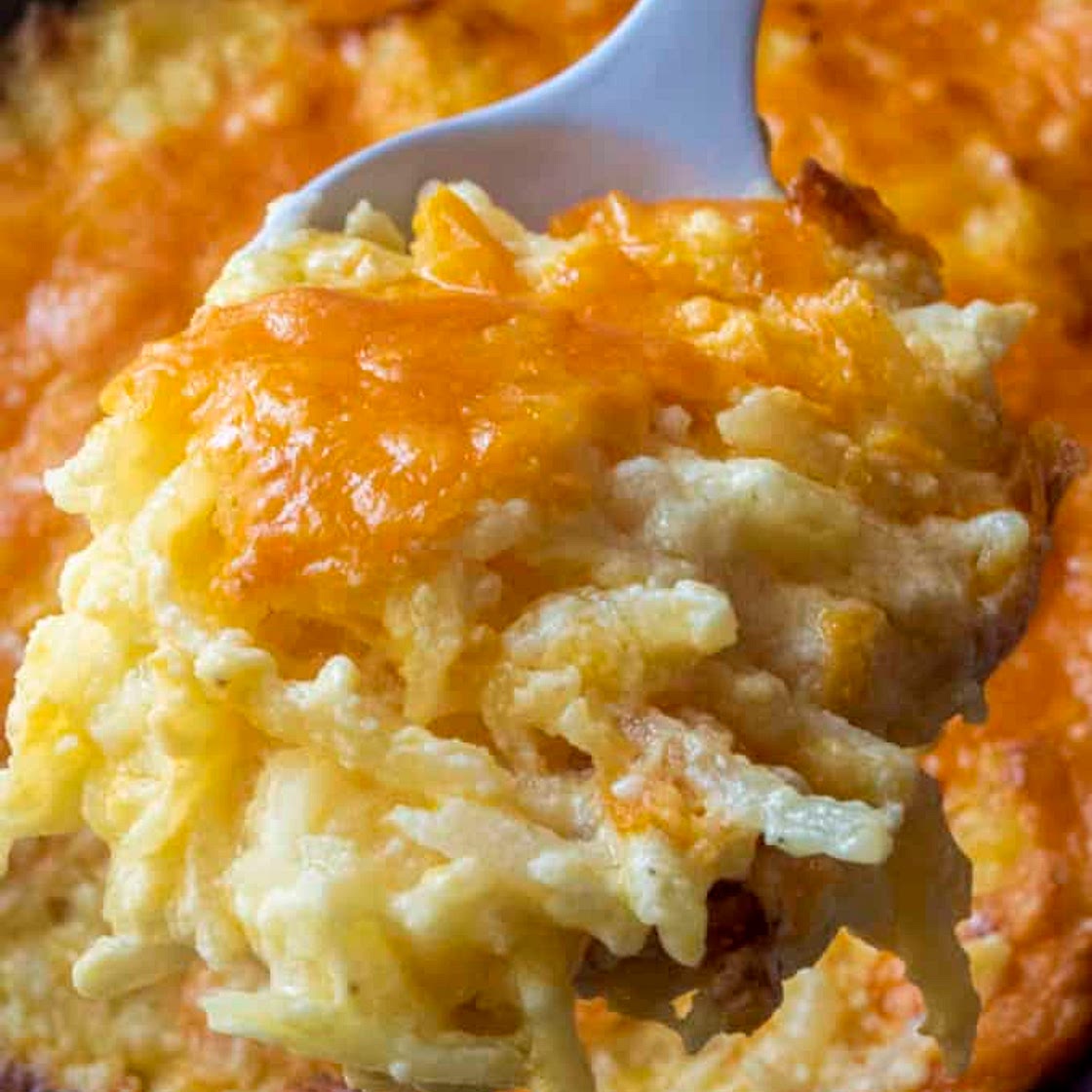Not So Cracker Barrel Hashbrown Casserole