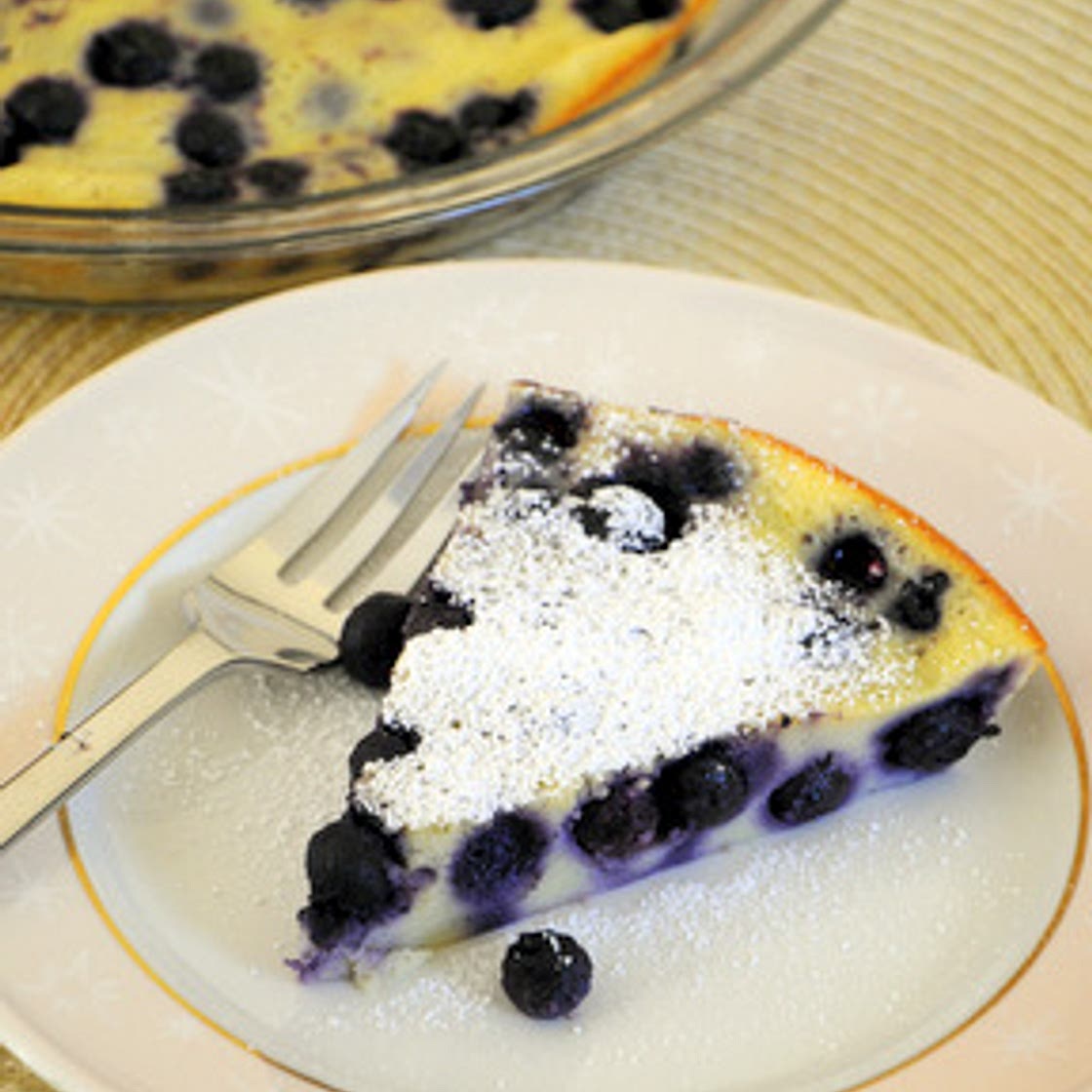 Blueberry Buttermilk Clafoutis - Baking Bites