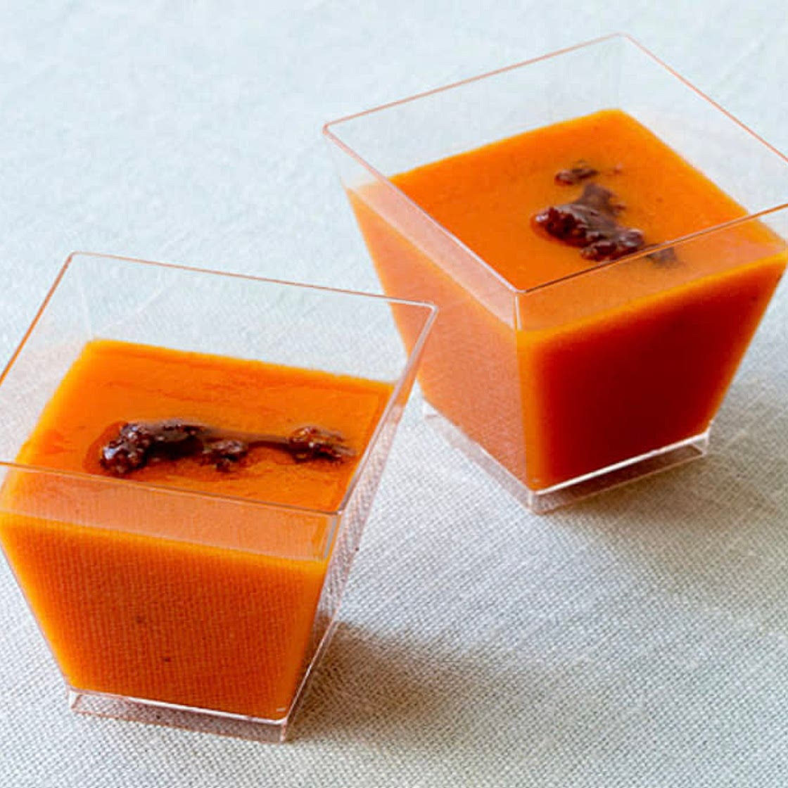 Tomato and Red Pepper Gazpacho