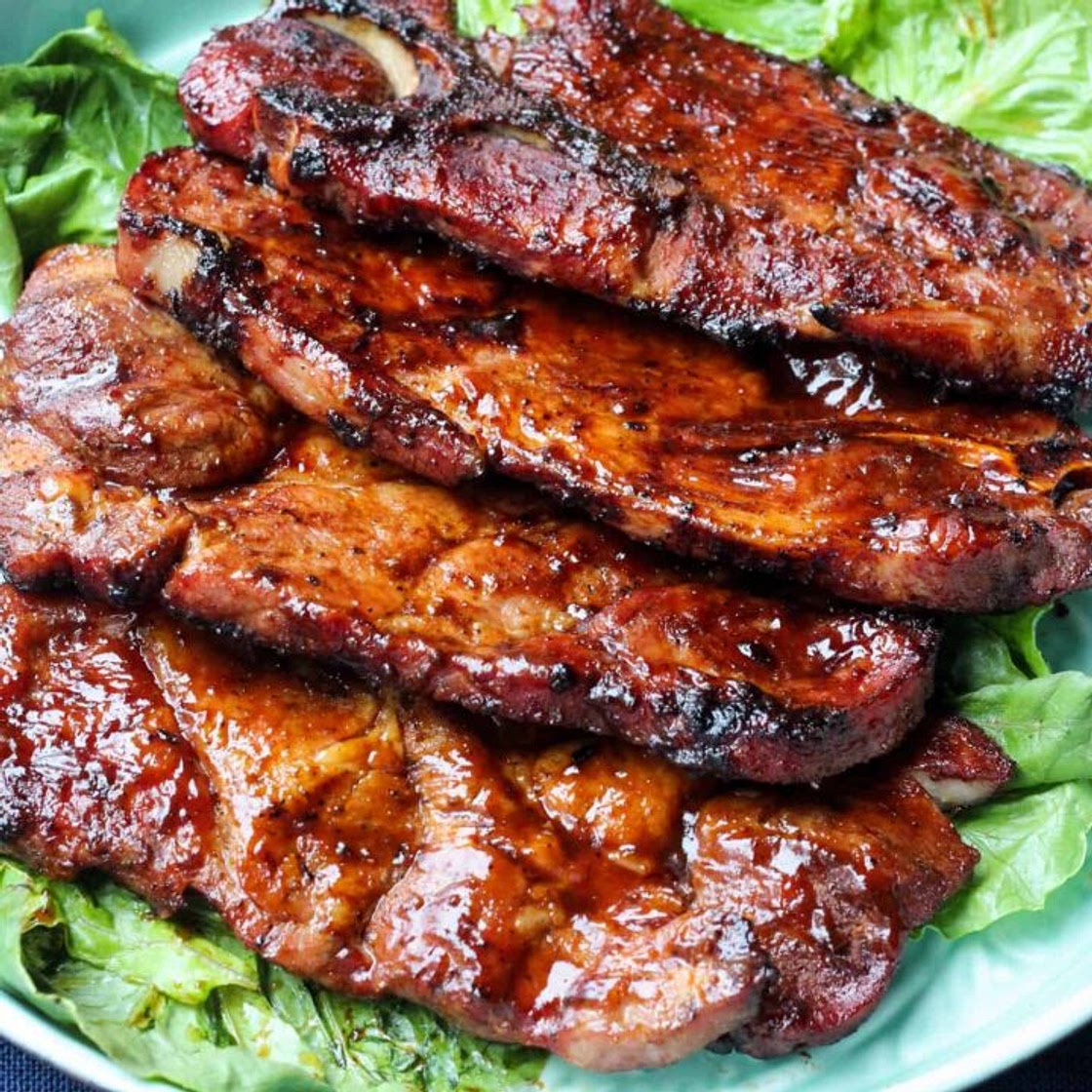The Best Barbecued Pork Steaks