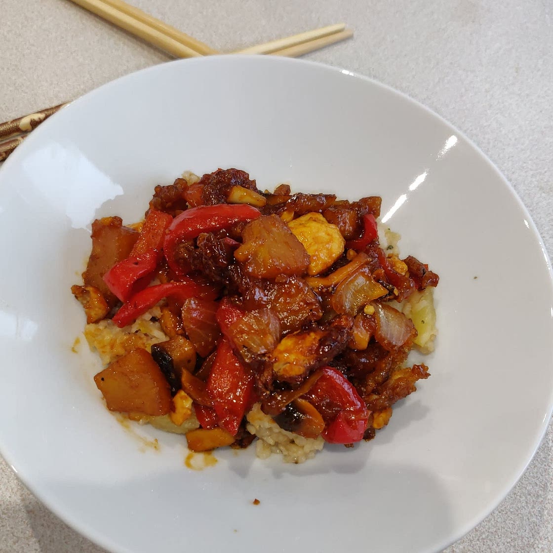Sweet and Sour Tofu Recipe (Vegan)