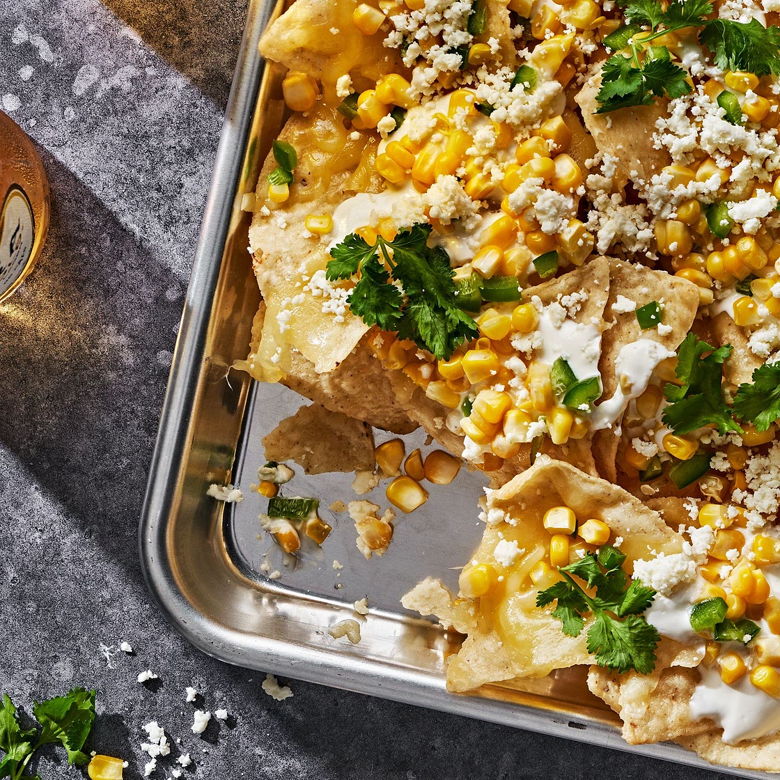 Elote (Mexican Street Corn) Nachos
