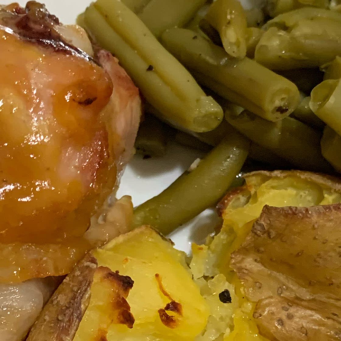 Honey Mustard Baked Chicken Drumsticks