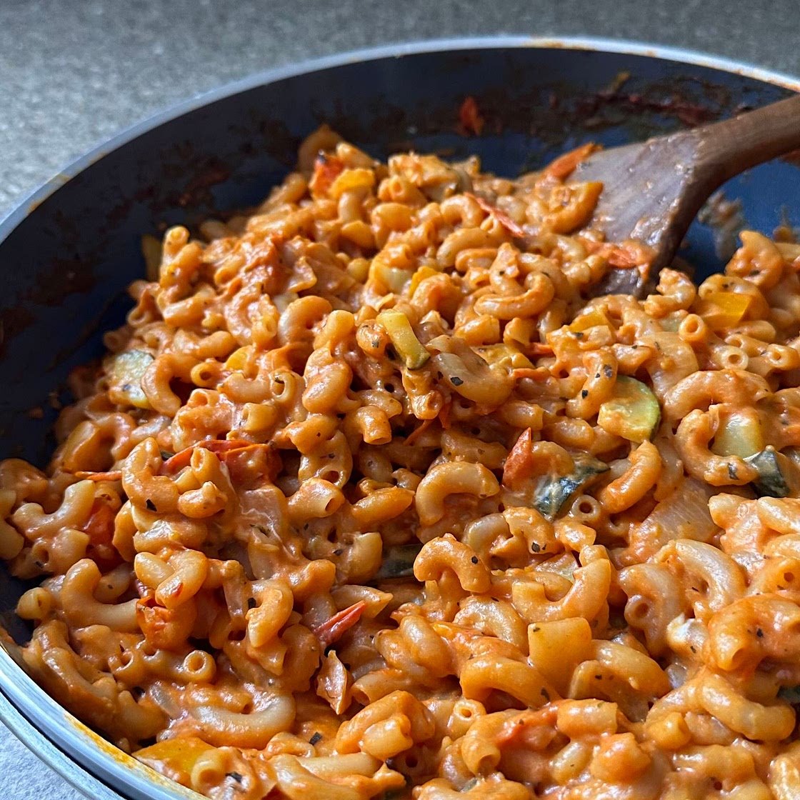 One pot Fridge clean out pasta