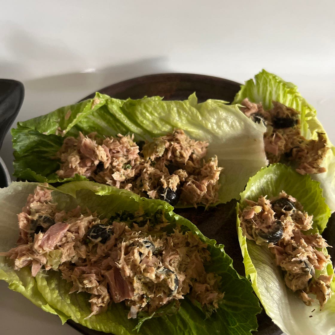 Curry dill tuna salad