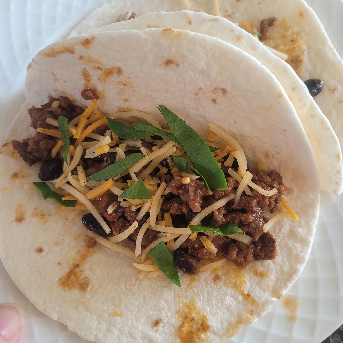 Fiber Filled Taco Filling
