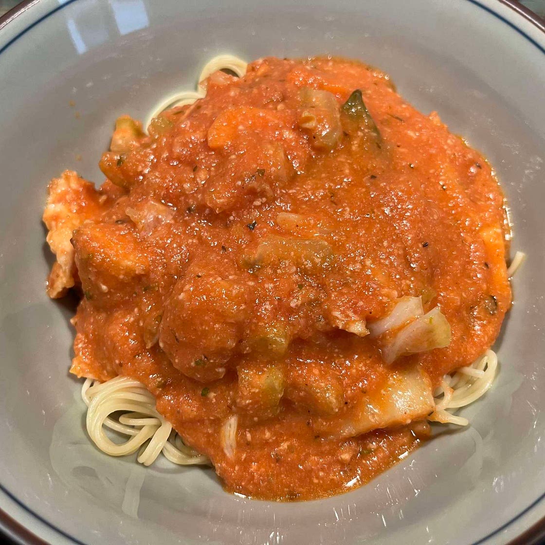 Tomato spaghetti 