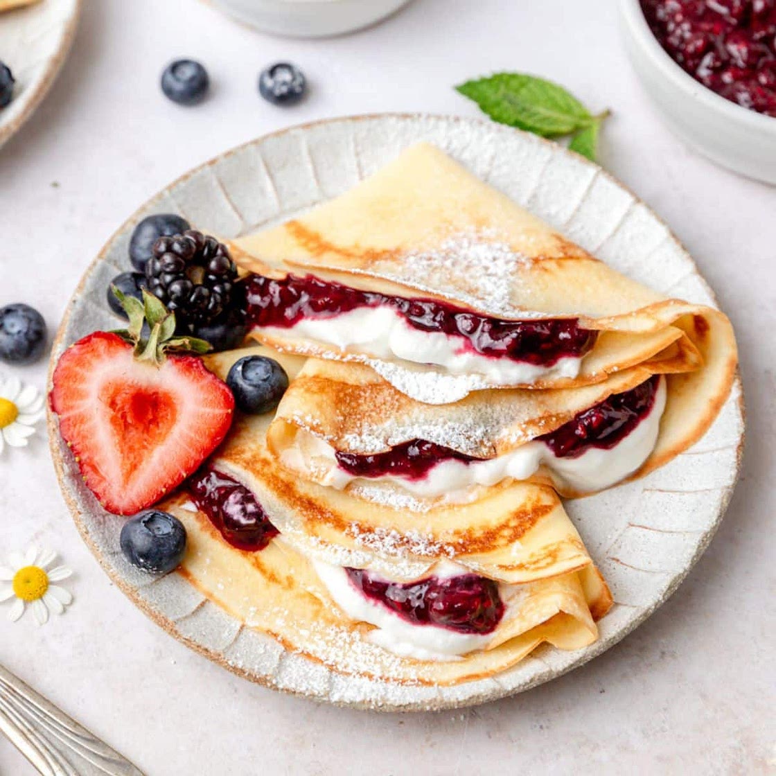 Sourdough Crepes
