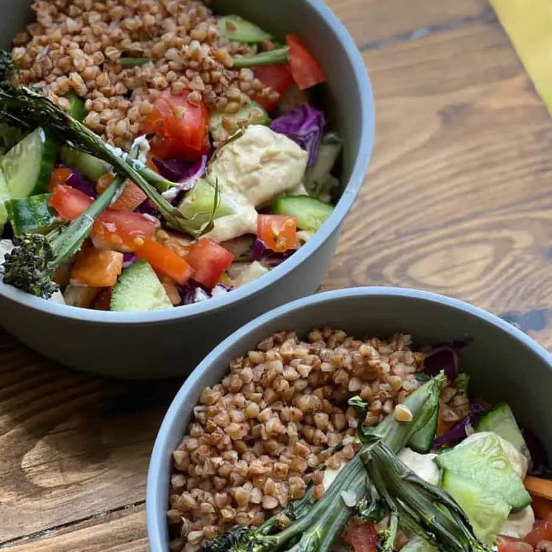 Summer salad with soy