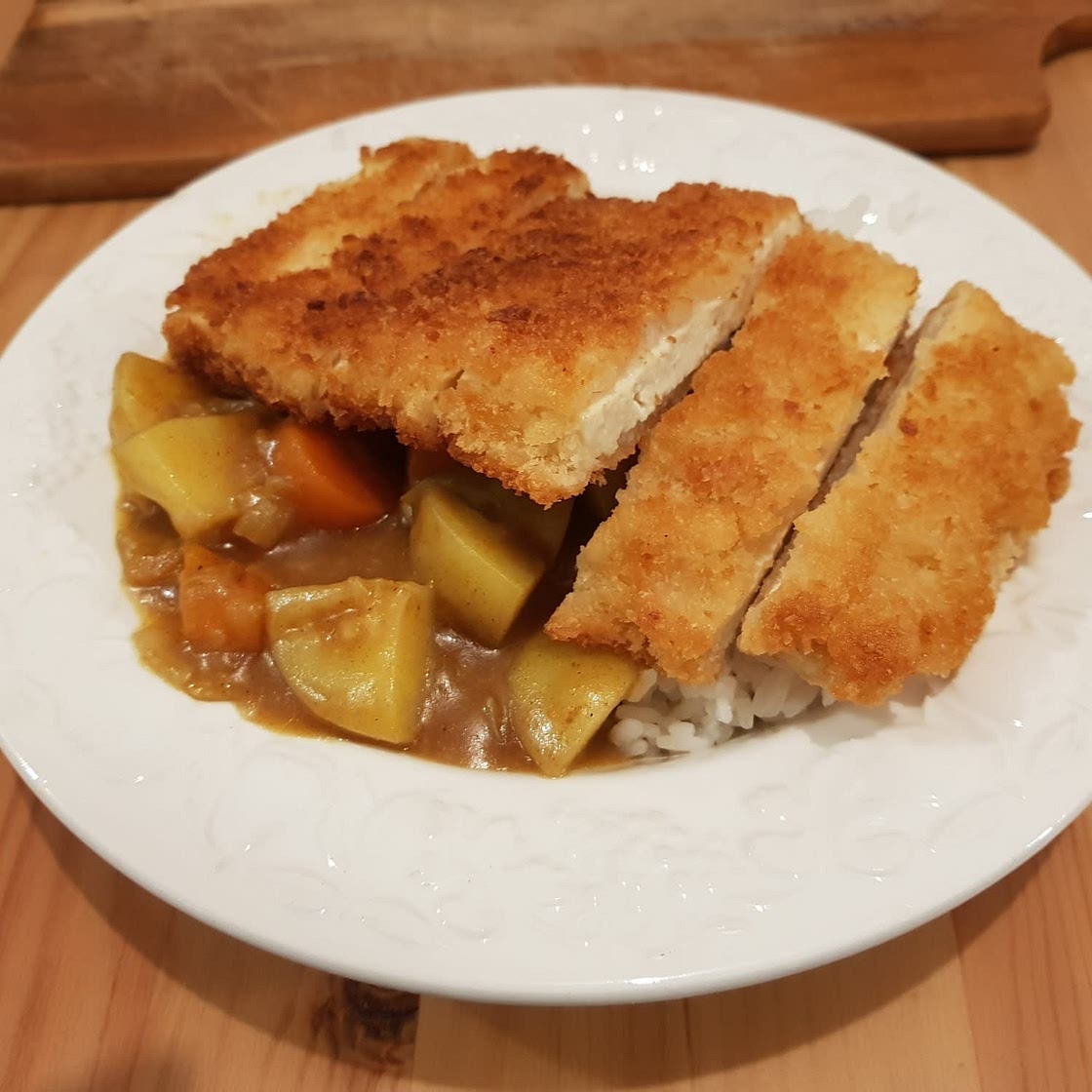 Tofu Katsu and Japanese Curry