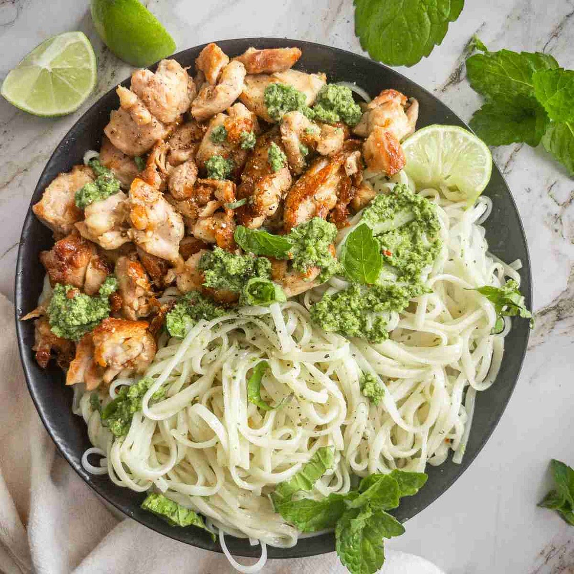 Thai Basil Pesto with Cashews