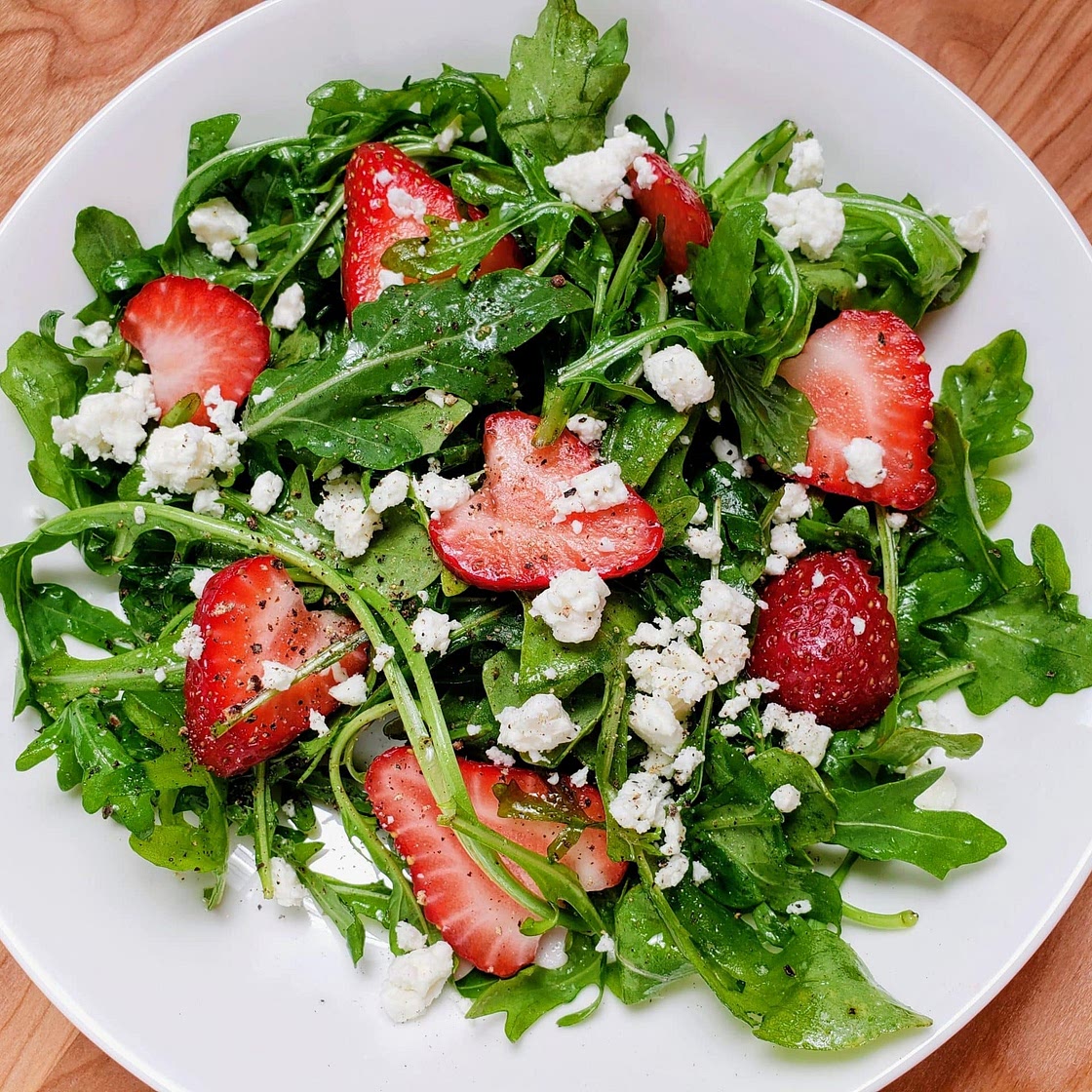 Arugula Strawberry Salad