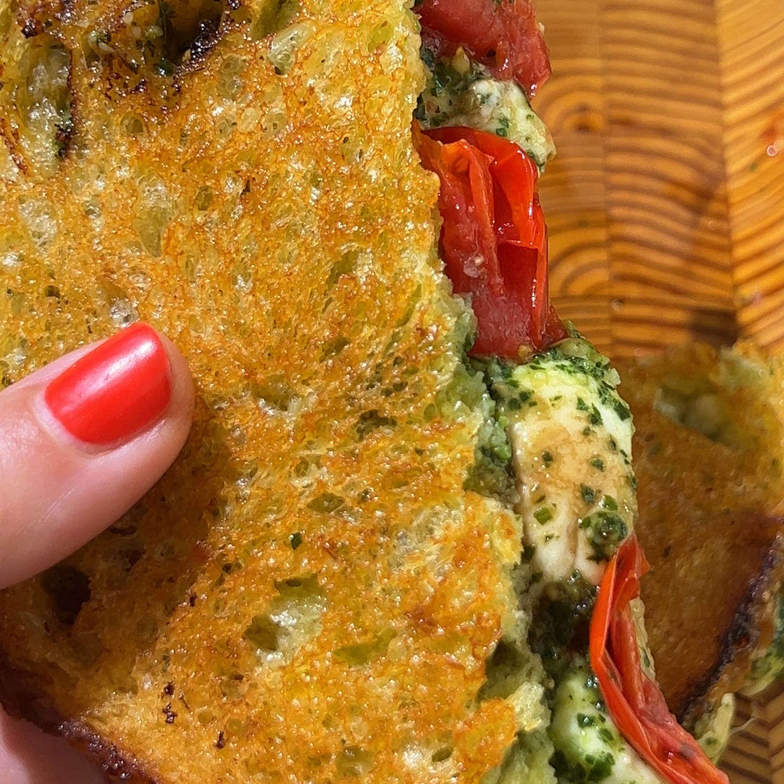 Caprese Grilled Cheese