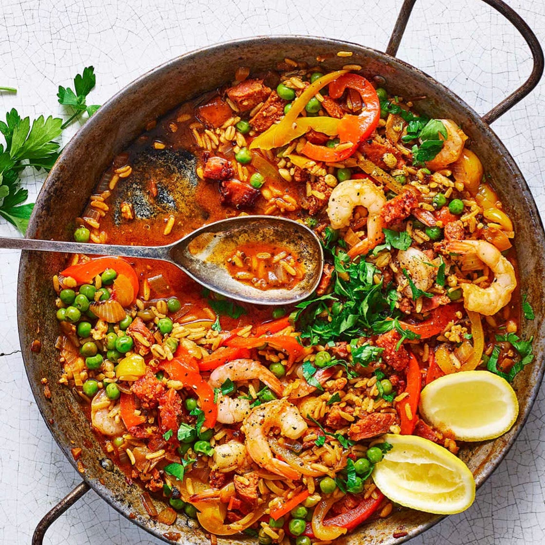 Chicken & Prawn risotto 
