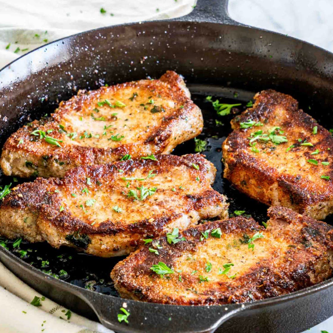 Italian Pork chops 
