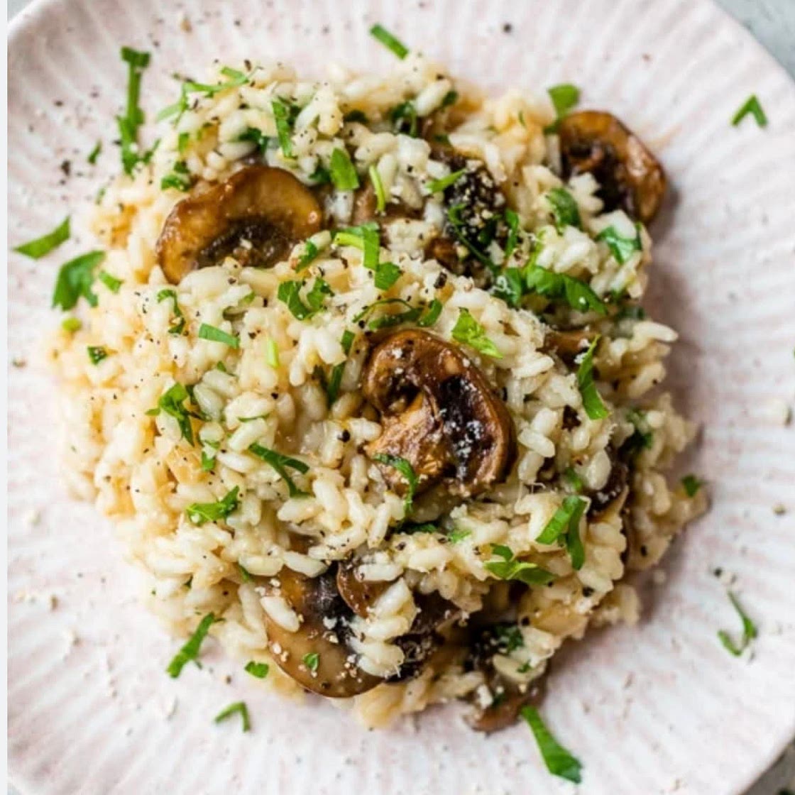 Mushroom risotto 
