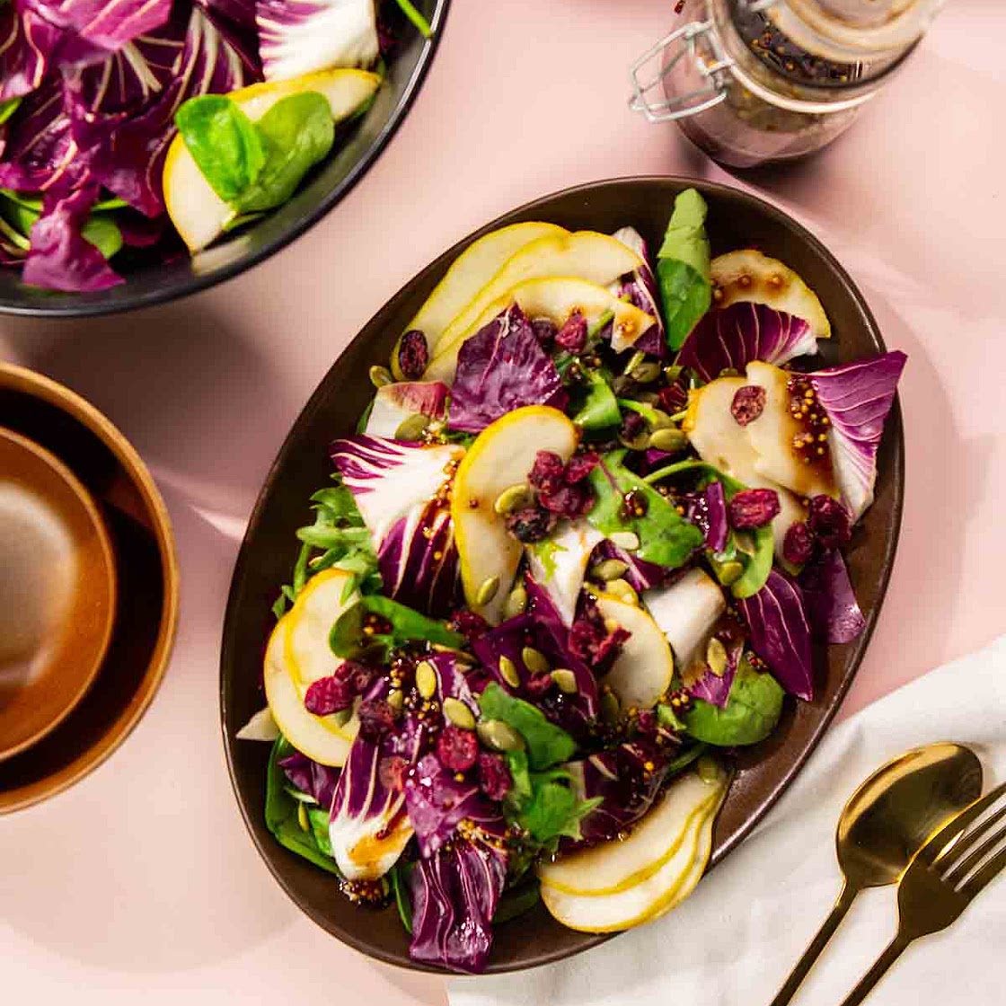 Radicchio Pear Salad