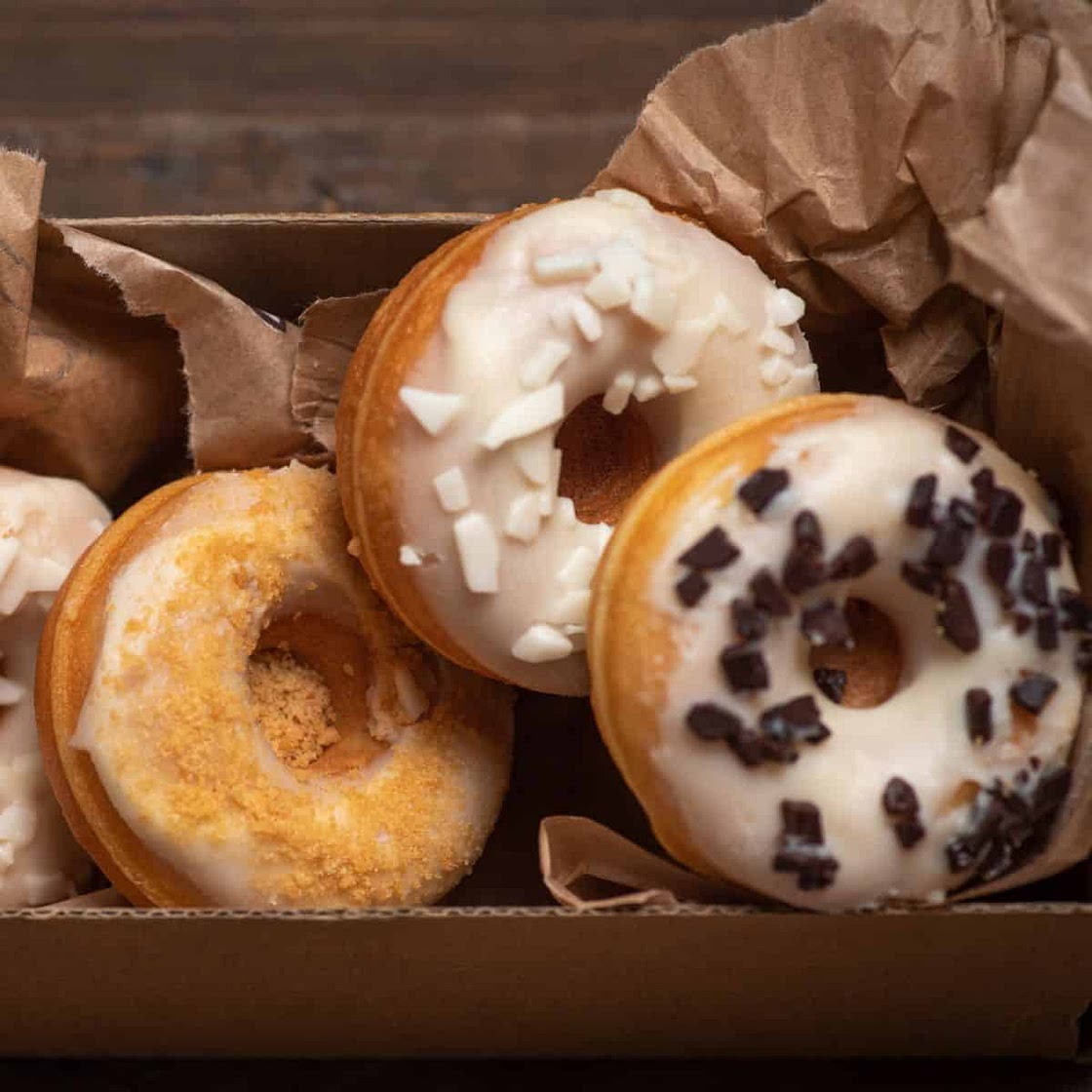 2 Ingredient Glazed Mini Donuts