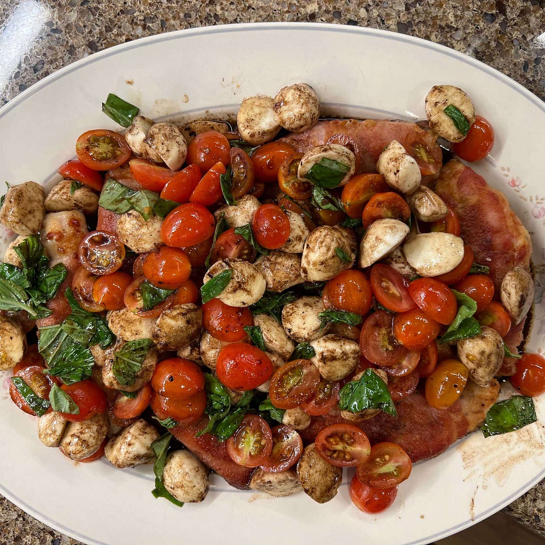 Caprese Chicken Saltimbocca
