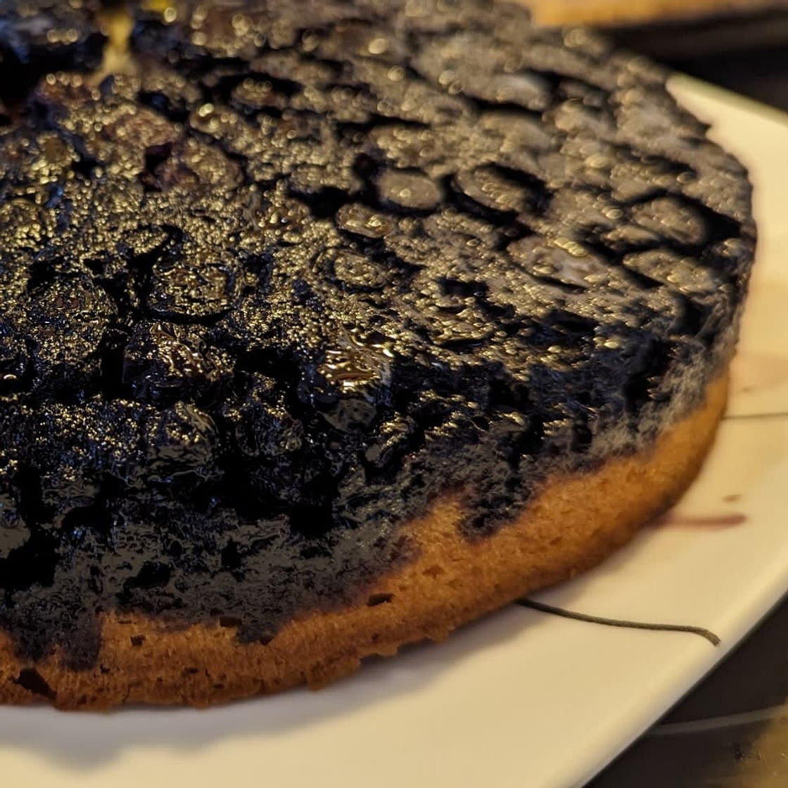 Blueberry Upside Down Cake