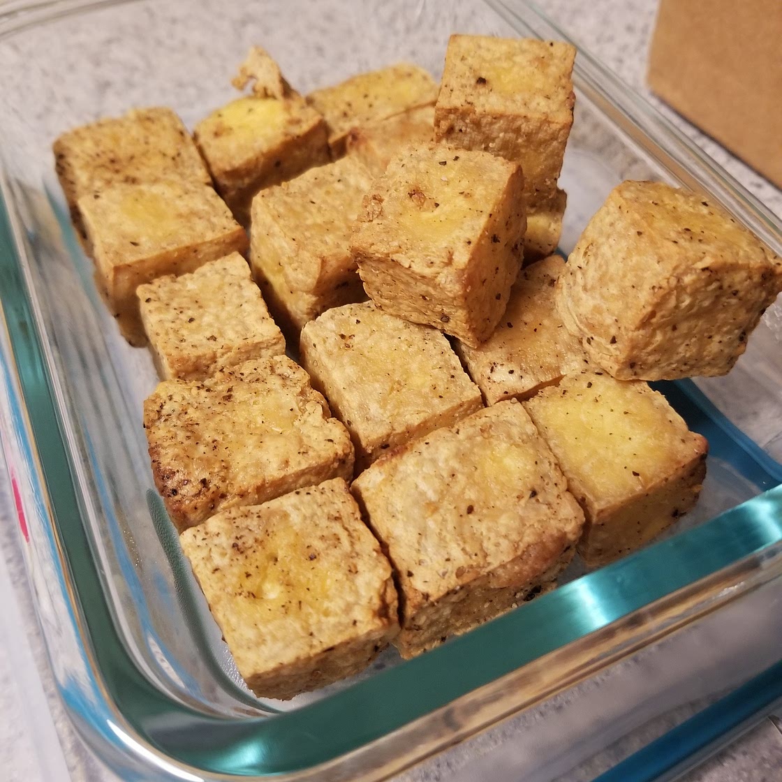 Air fryer tofu