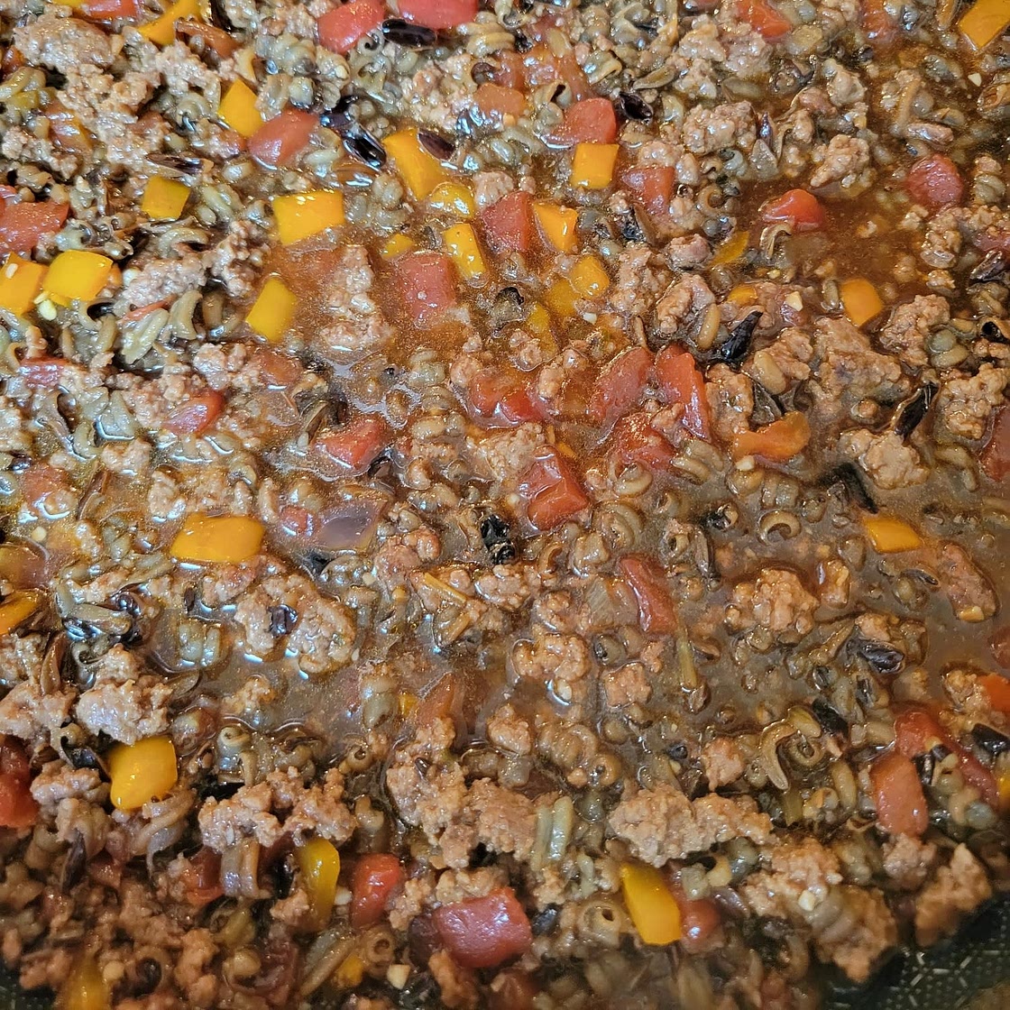 Ground Beef and Rice Skillet Dinner