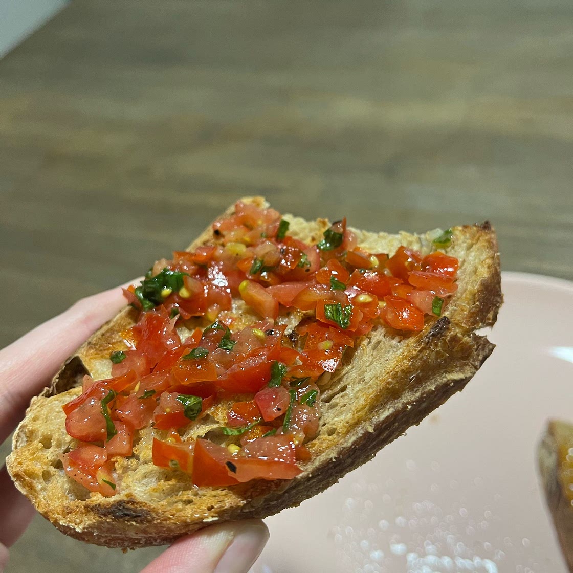 Classic Italian Bruschetta