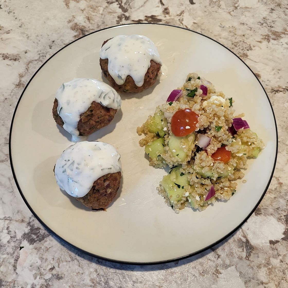 Greek Turkey Meatballs