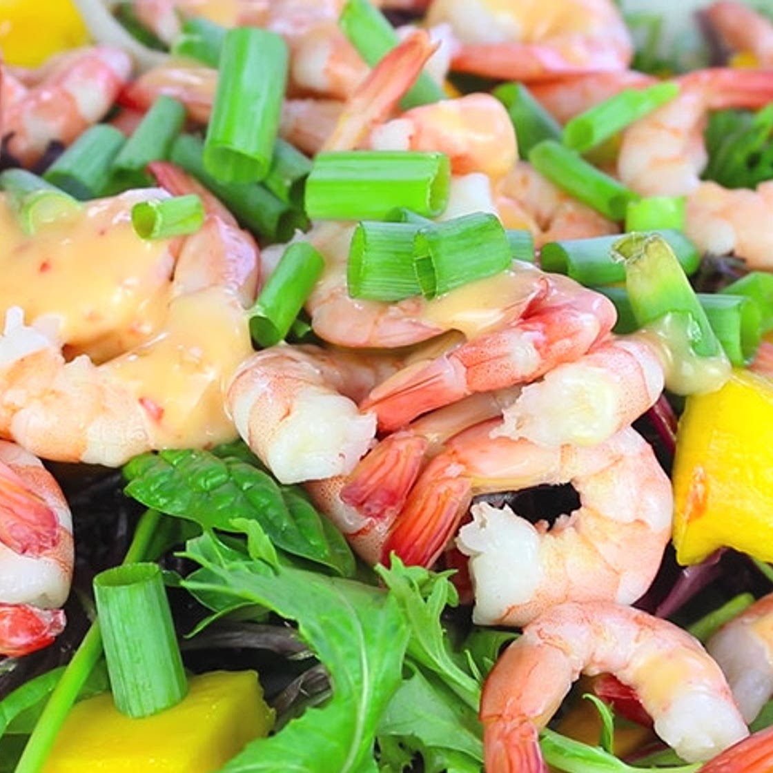 Shrimp, Jicama and Mango Salad Recipe