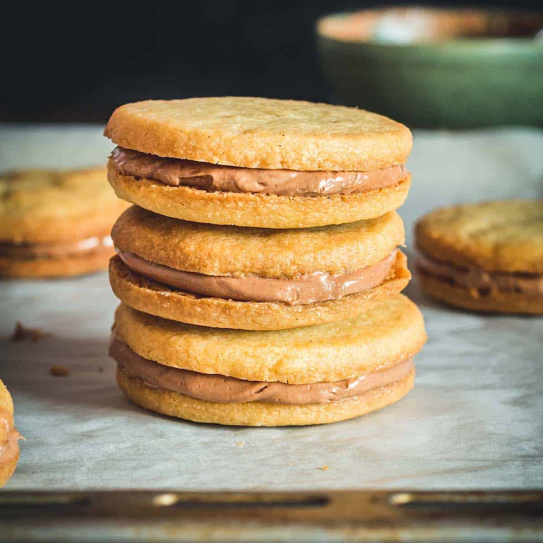 Homemade Nutella Biscuits