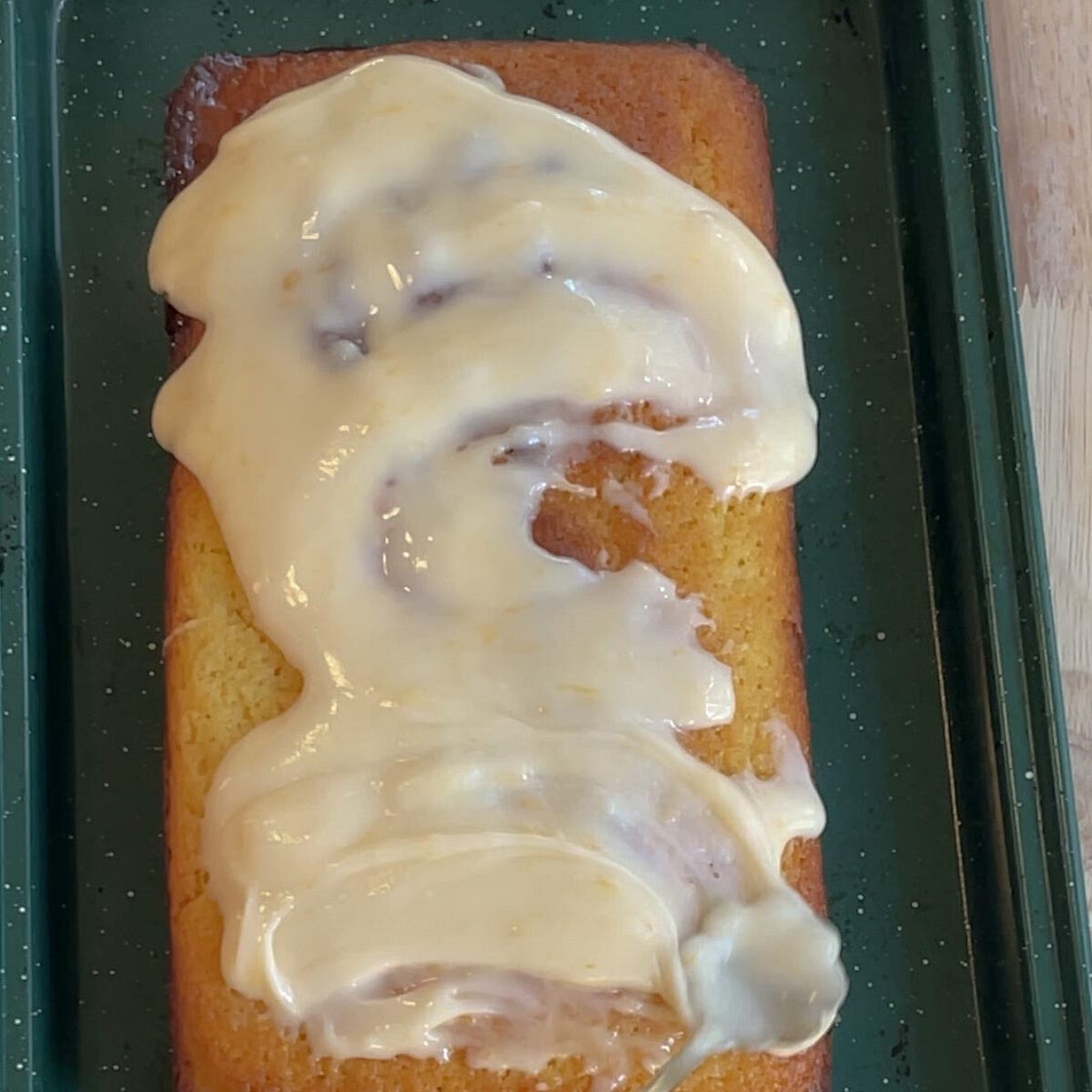 Mandarin tea cake